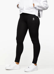 Gym King Linear Tape Legging - Black