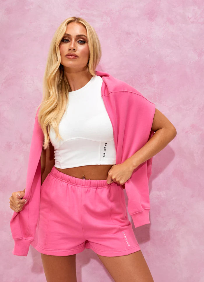 Gym King Malibu Short - Paradise Pink