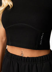 Gym King Malibu Contoured Tank - Black