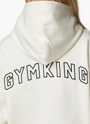 Gym King Malibu Oversized Hood - Cream