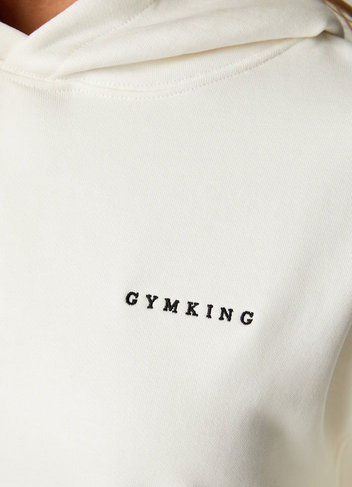 Gym King Malibu Oversized Hood - Cream