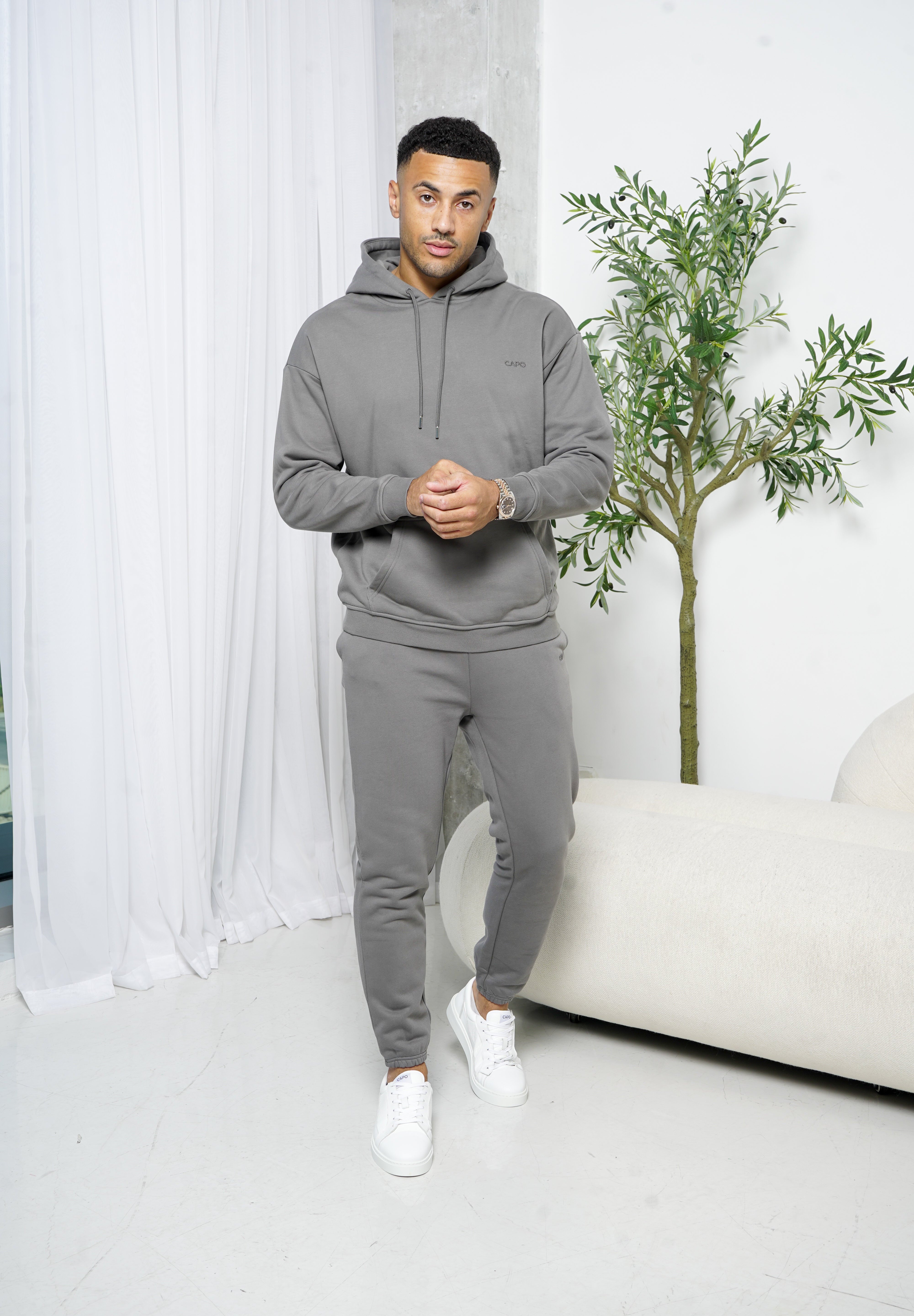 Capo Tracksuit Jogger - Charcoal