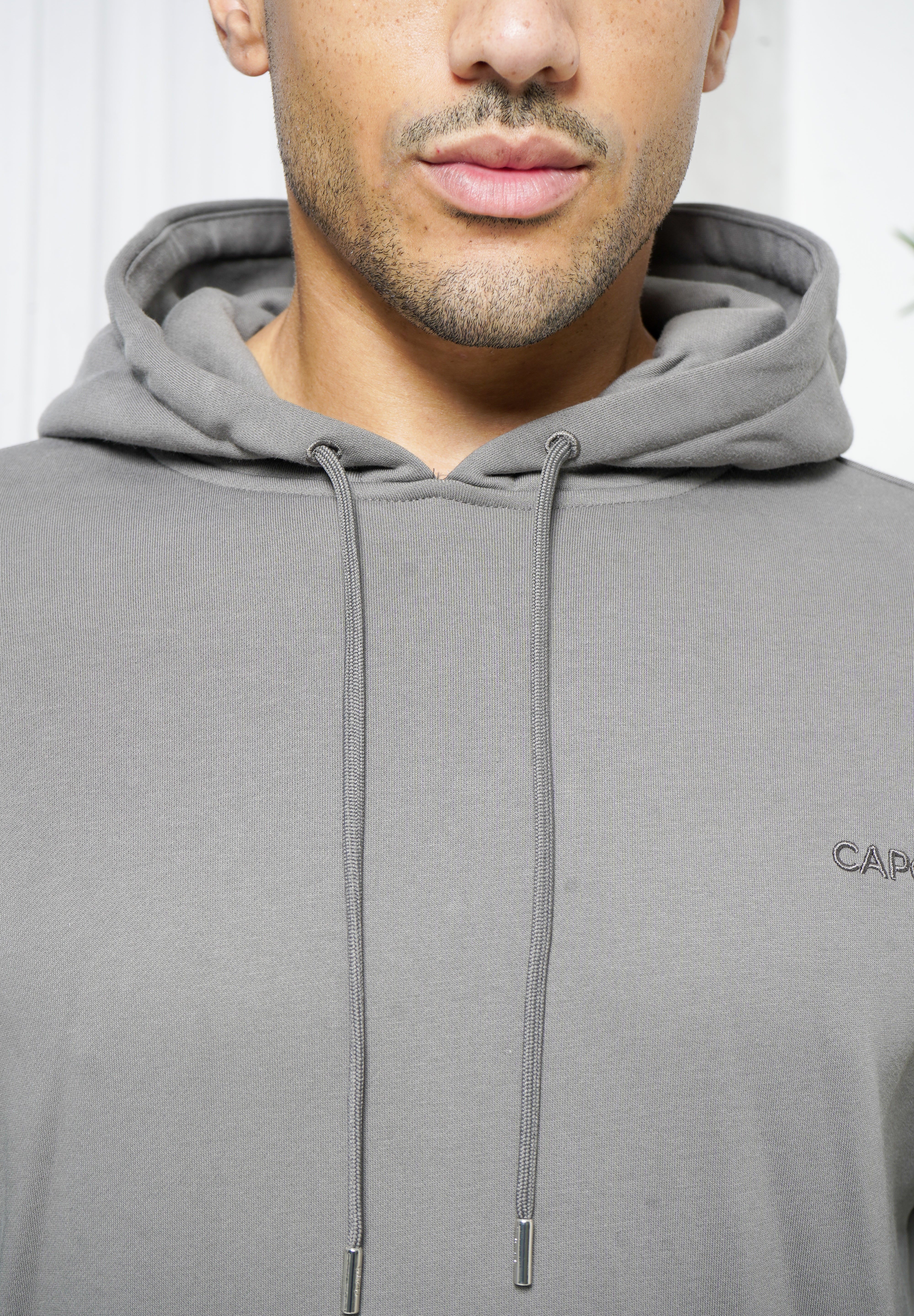 Capo Tracksuit Overhead Hoodie - Charcoal