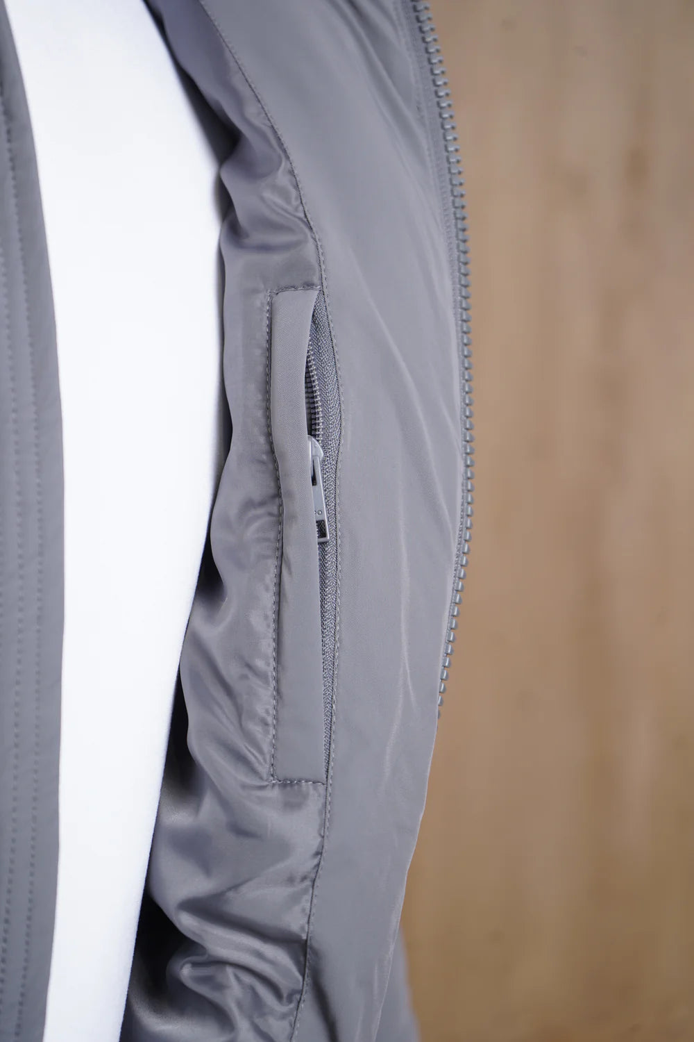Capo Puffer Coat - Charcoal