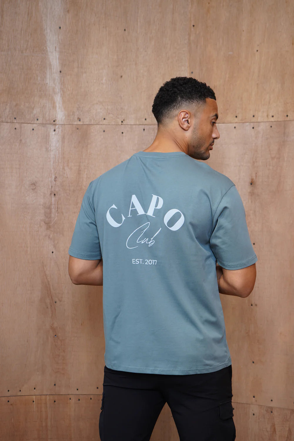Capo Beach Club T-Shirt - Dusky Blue