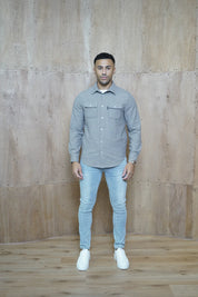 Capo Zack Overshirt - Brown