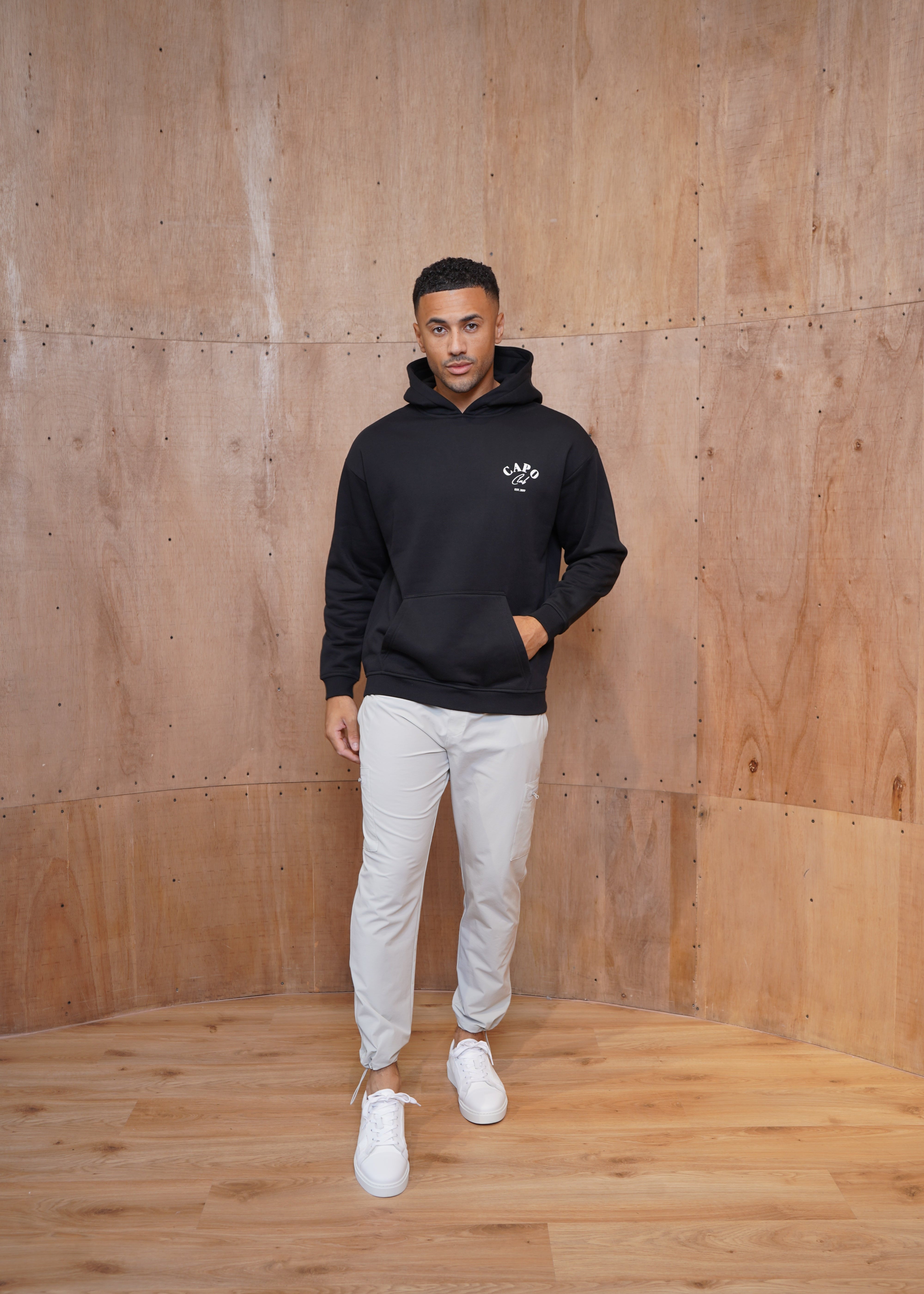 Capo Utility Tech Cargo Pant - Light Grey
