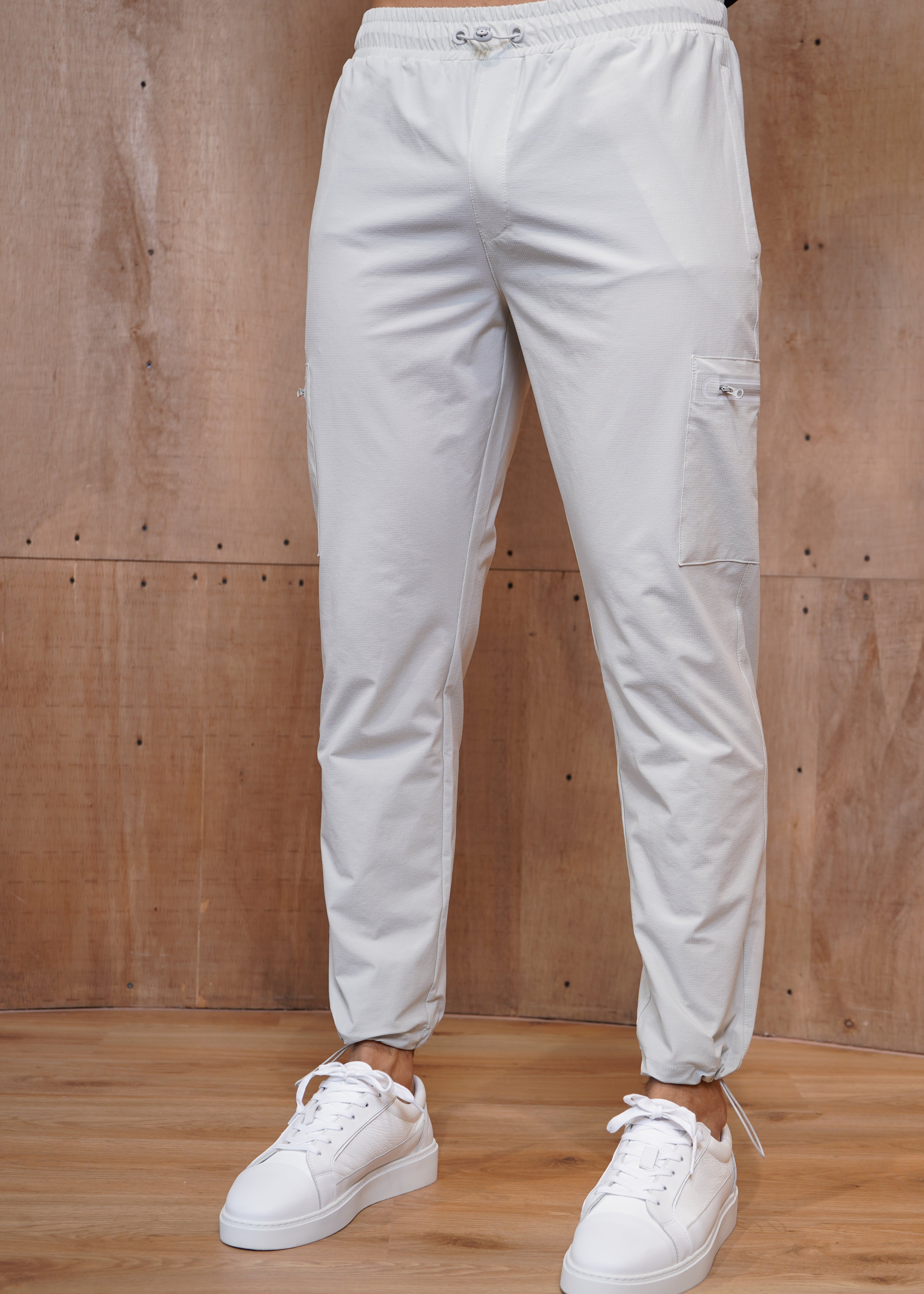Capo Utility Tech Cargo Pant - Light Grey
