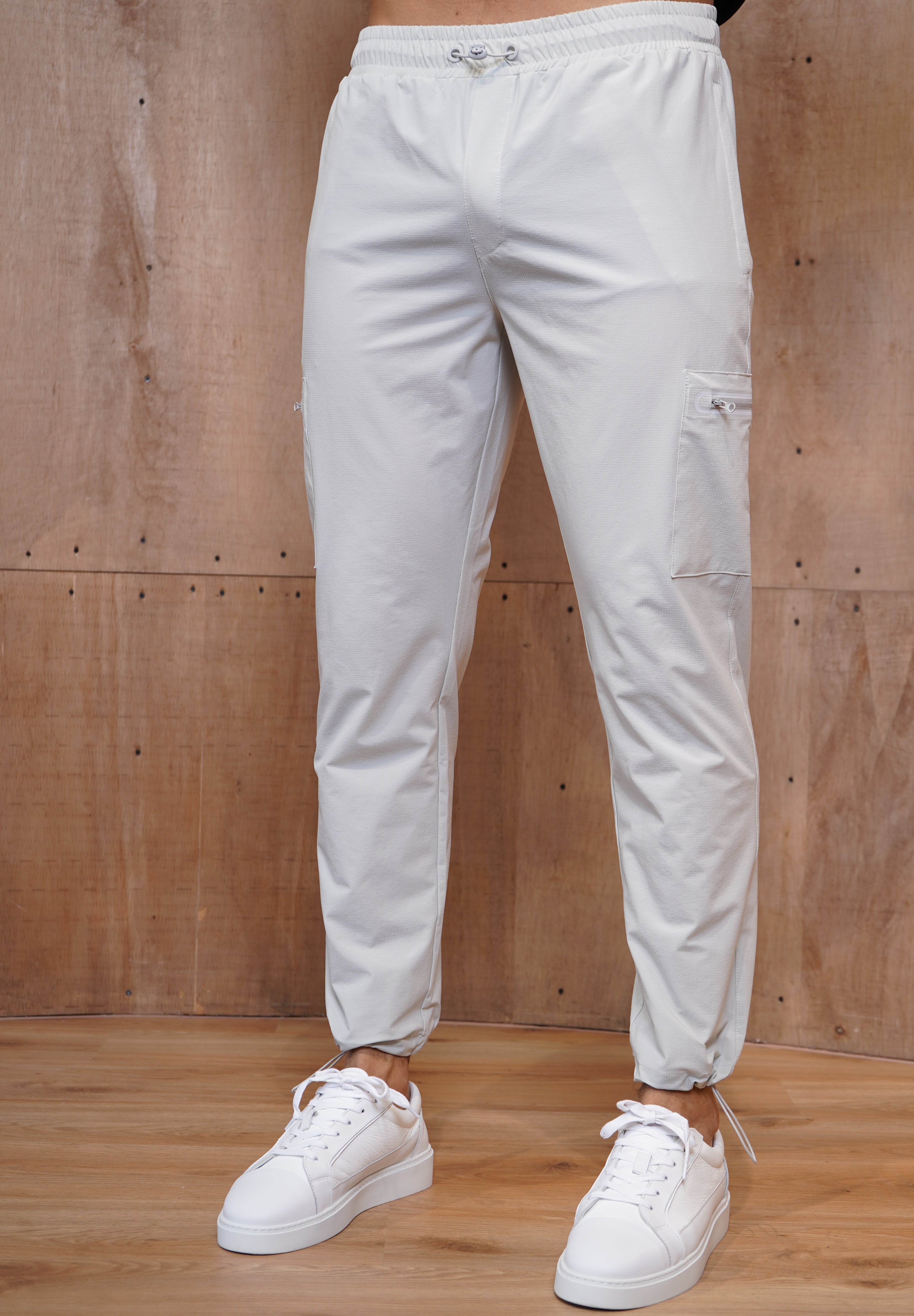 Capo Utility Tech Cargo Pant - Light Grey