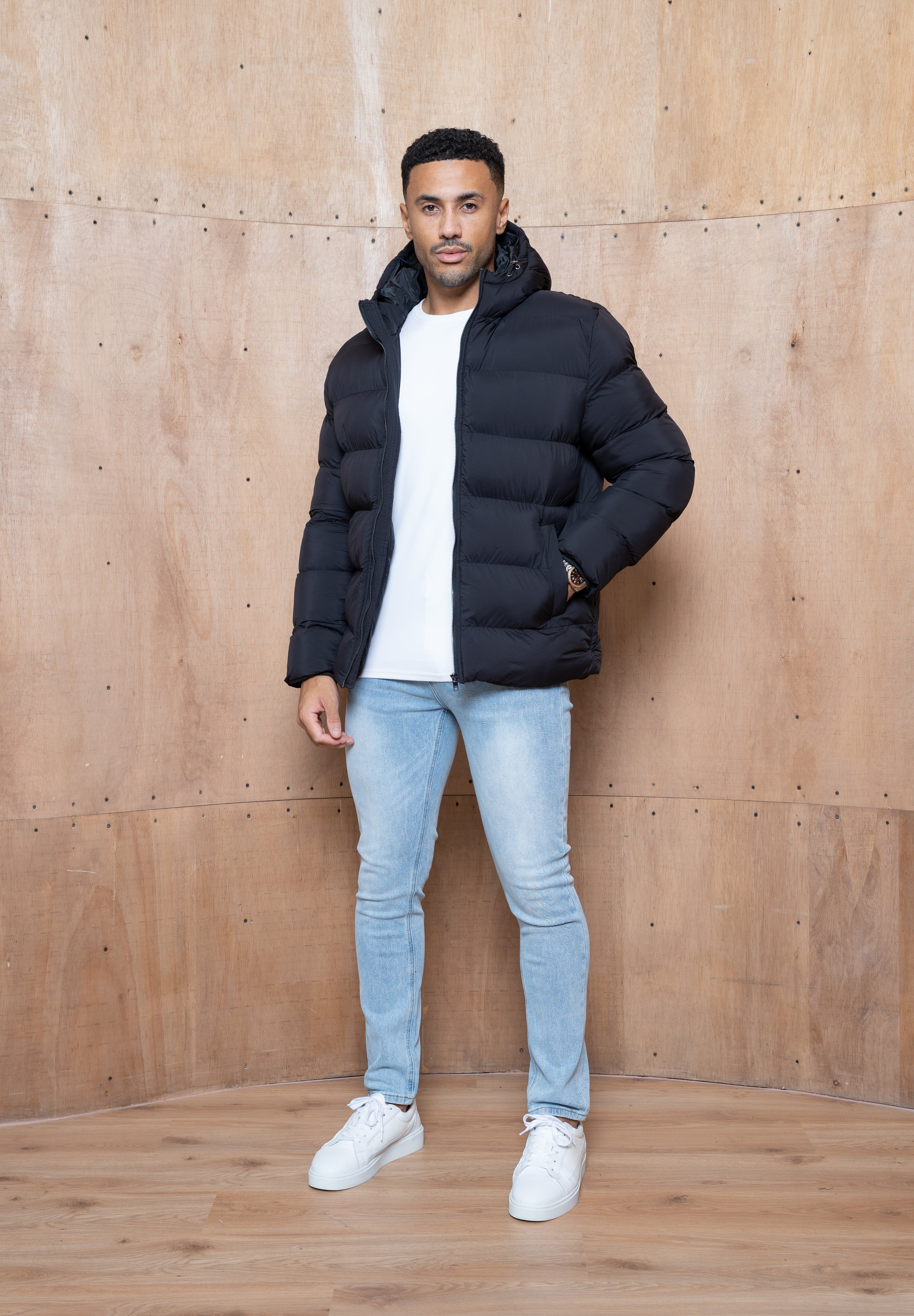 Capo Puffer Parka - Black