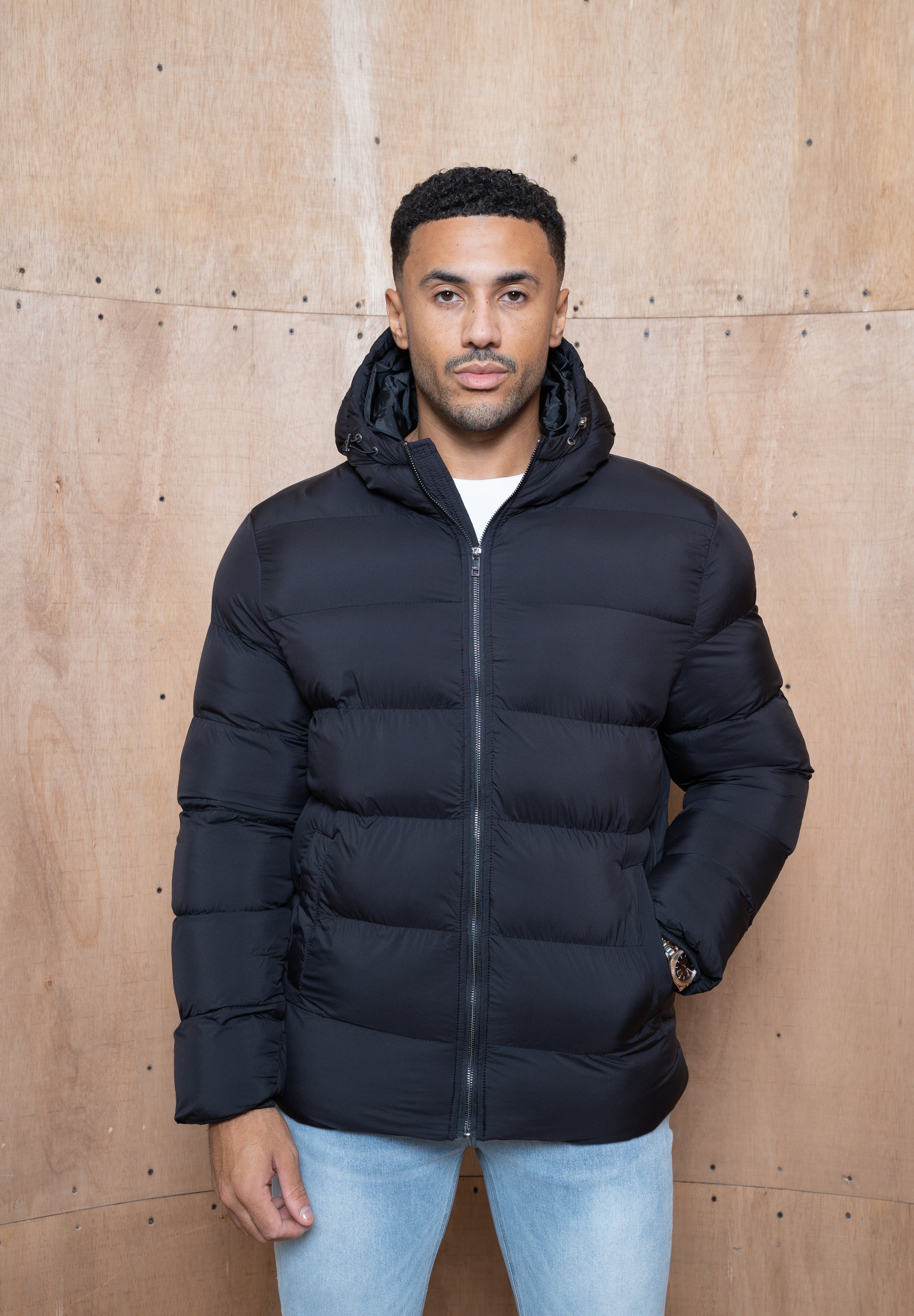 Capo Puffer Parka - Black