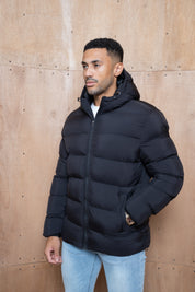 Capo Puffer Parka - Black