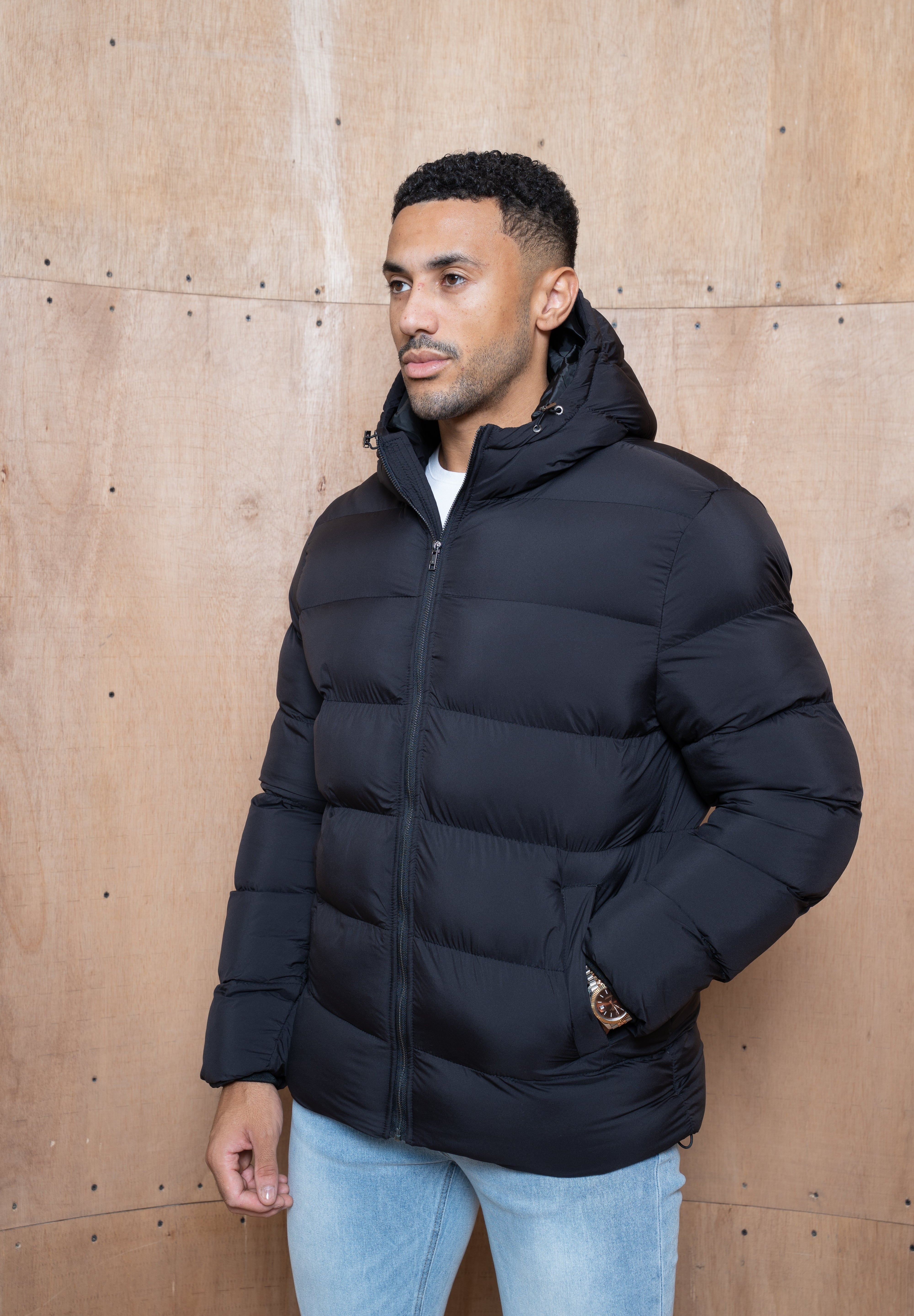 Capo Puffer Parka - Black