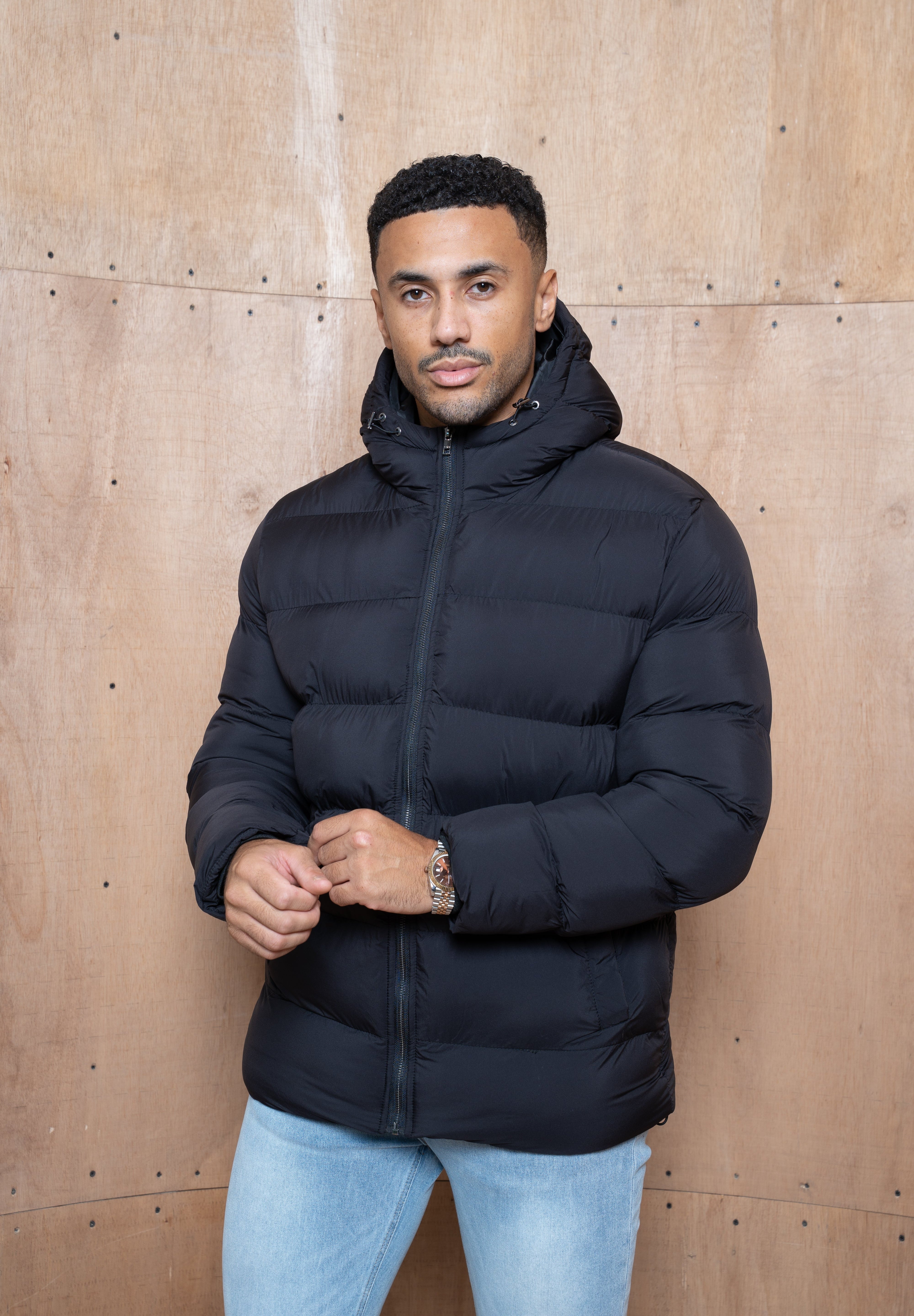 Capo Puffer Parka - Black