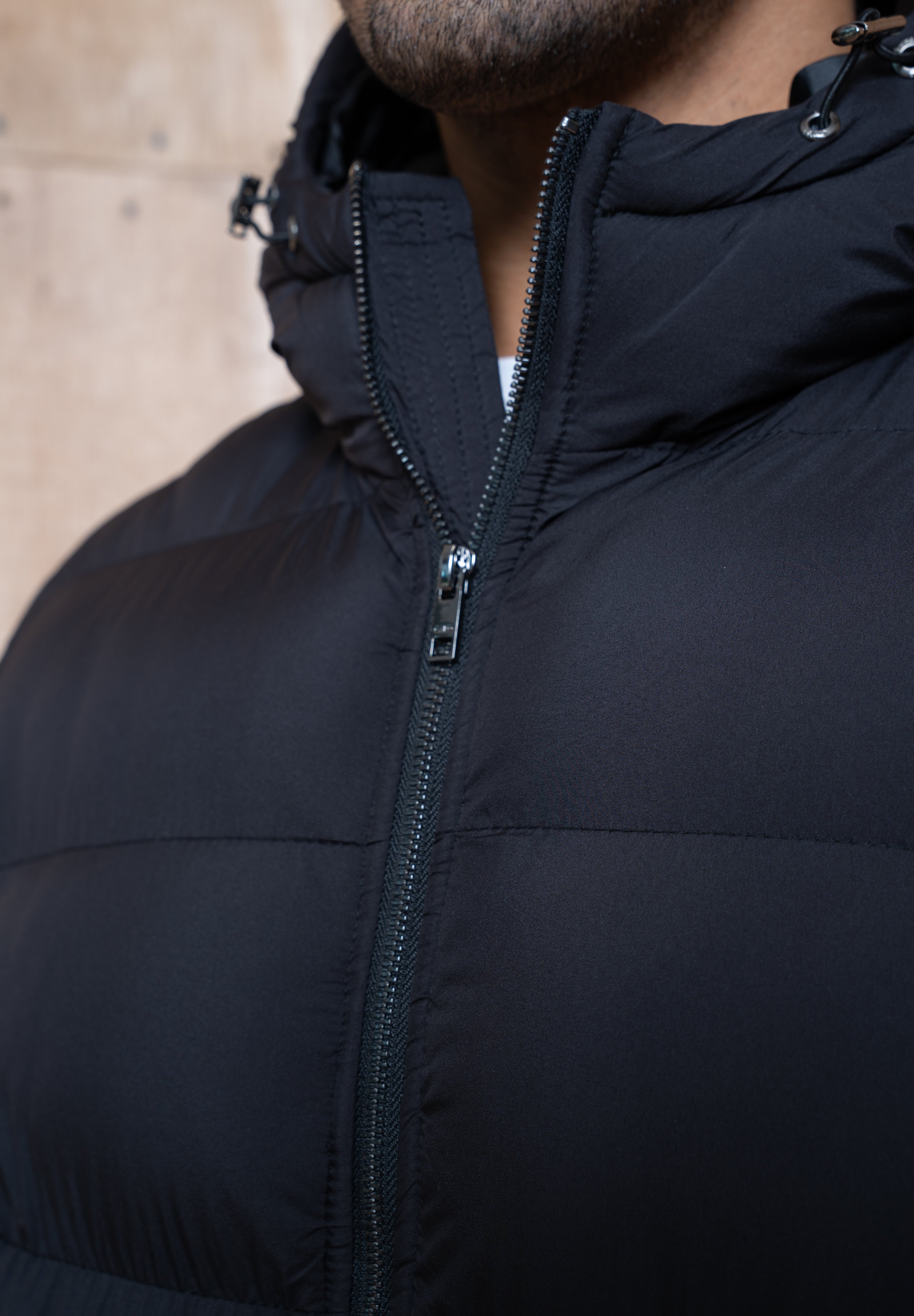Capo Puffer Parka - Black