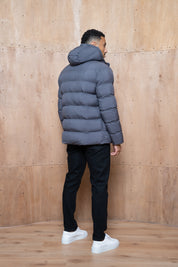 Capo Puffer Parka - Charcoal