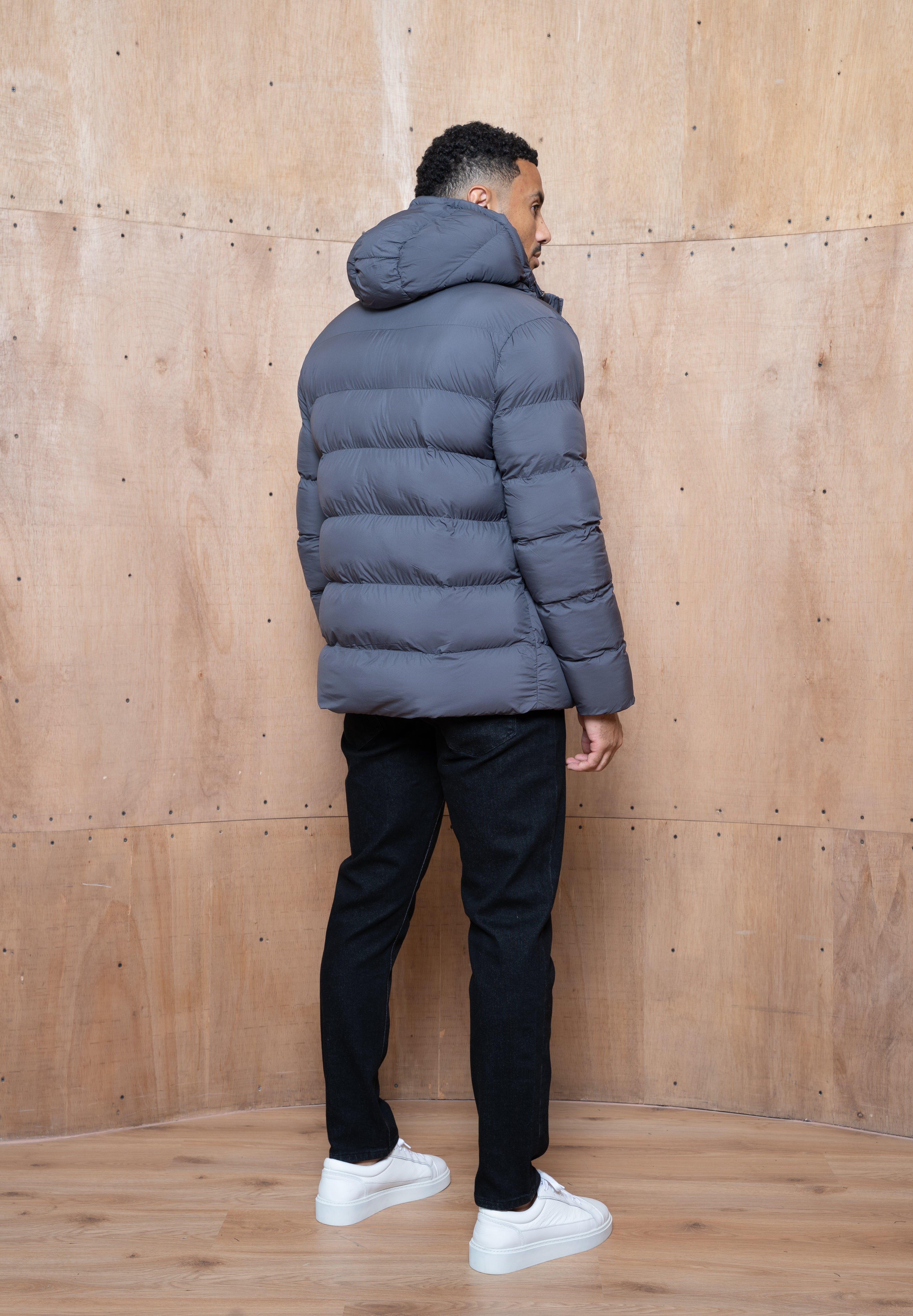 Capo Puffer Parka - Charcoal