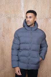 Capo Puffer Parka - Charcoal