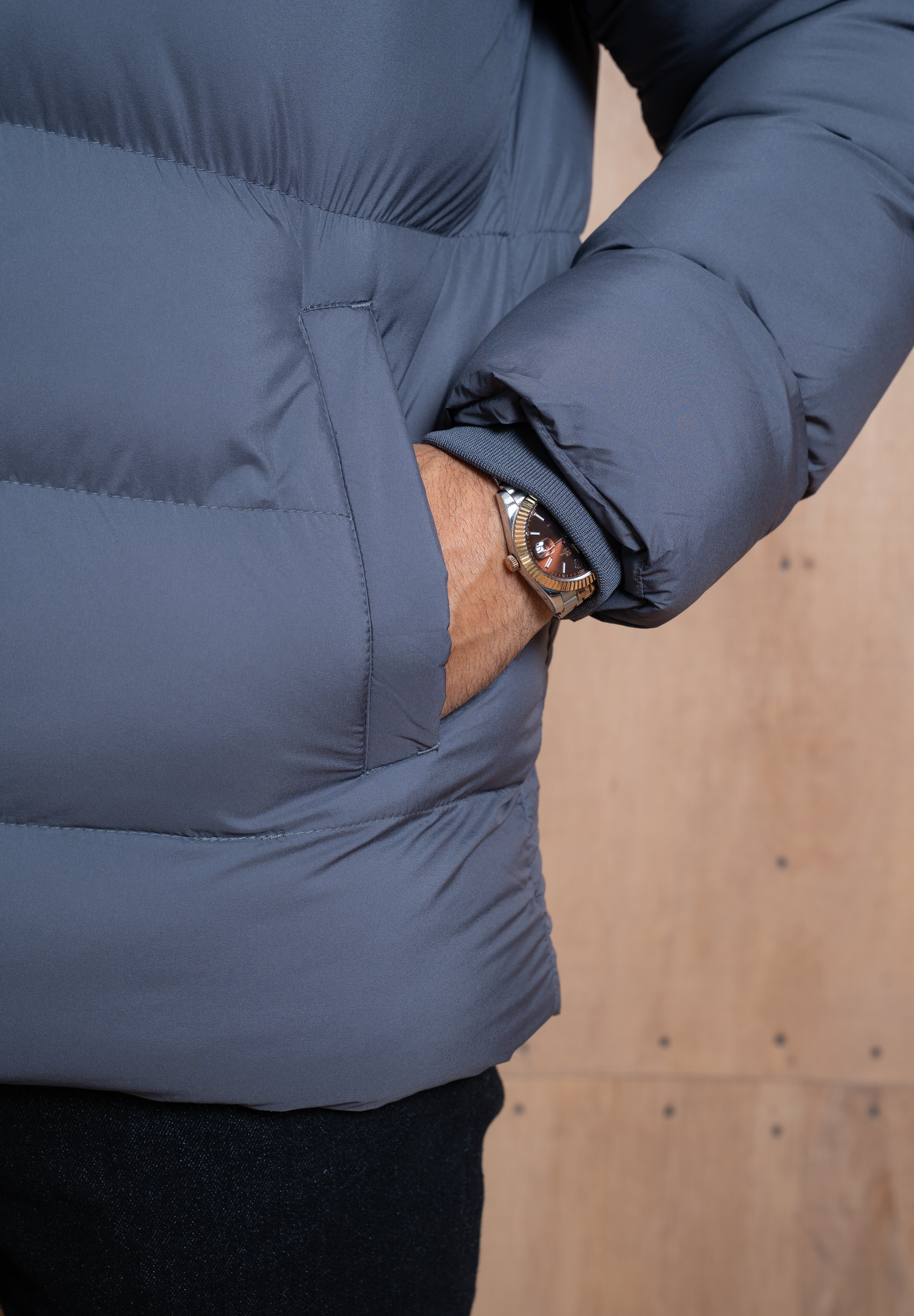 Capo Puffer Parka - Charcoal