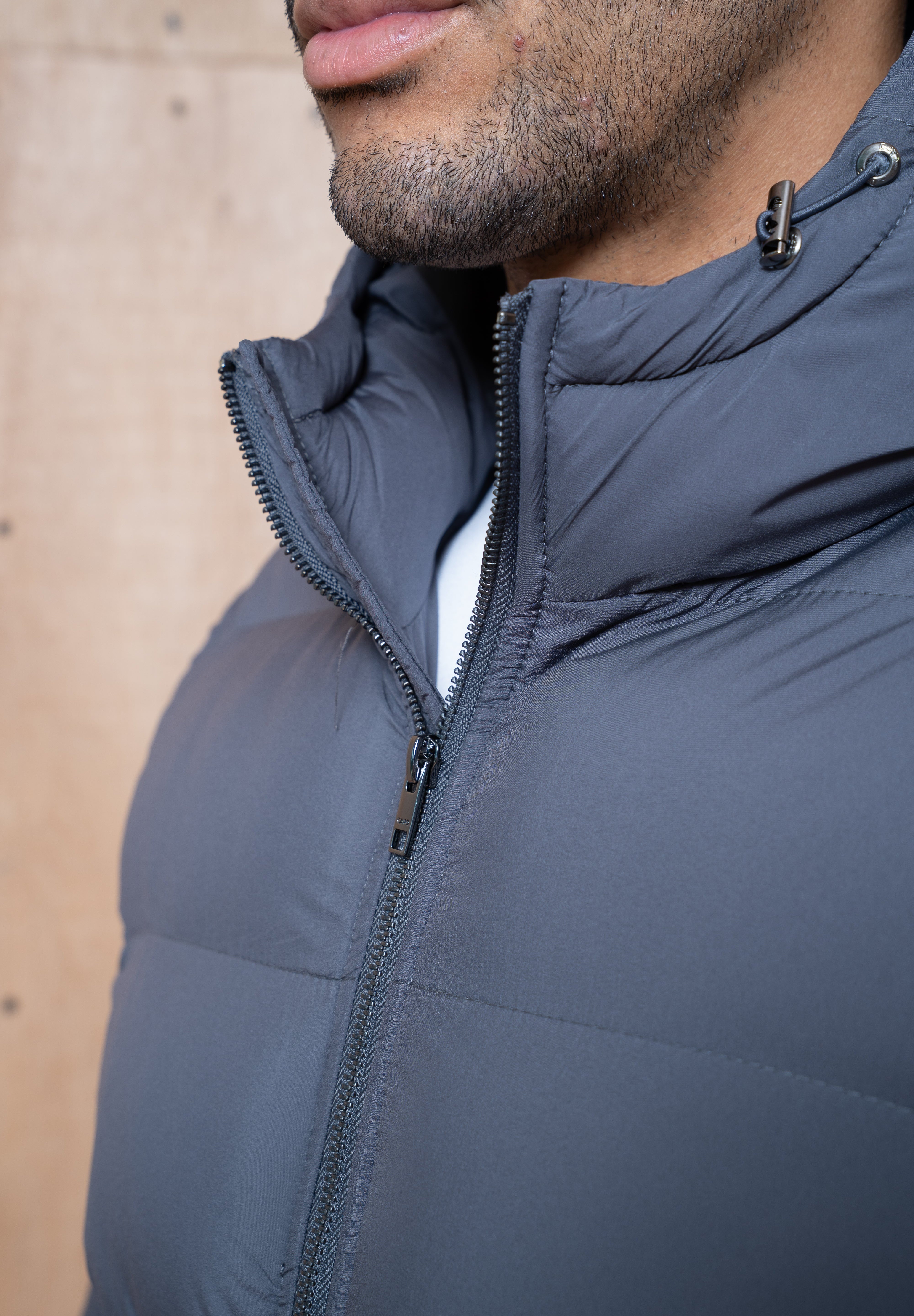 Capo Puffer Parka - Charcoal