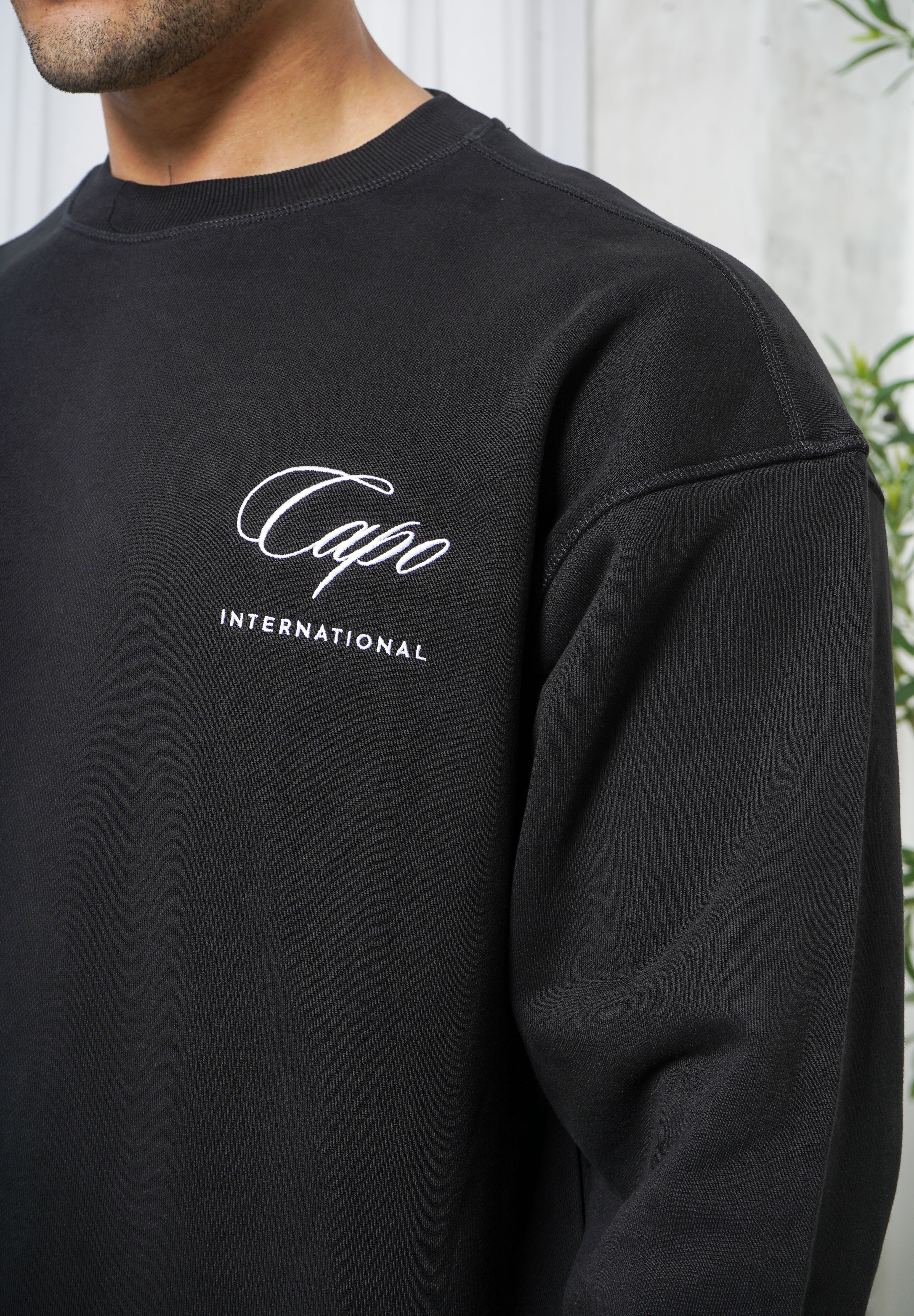 Capo International Sweater - Black