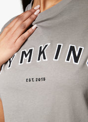 Gym King Shadow BF Tee - Taupe