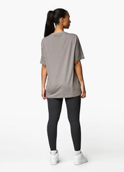 Gym King Shadow BF Tee - Taupe