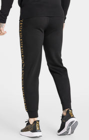 Dynamic Fitted Track Pants - Black