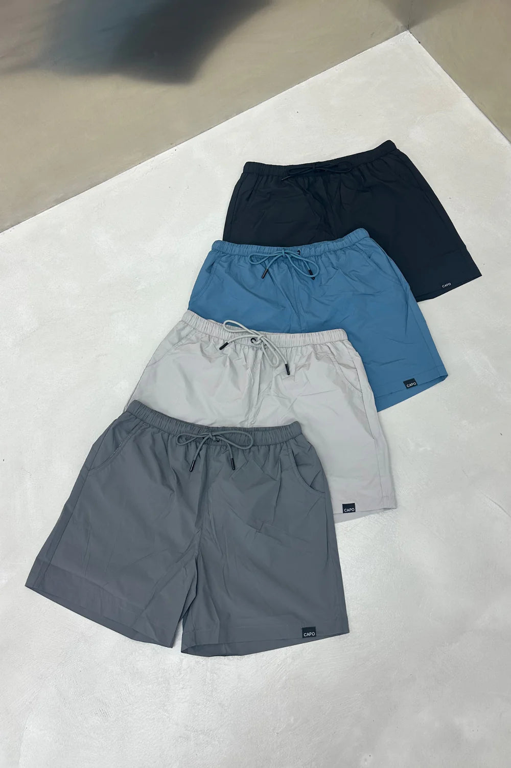 Capo Essential Swim Short - Light Grey