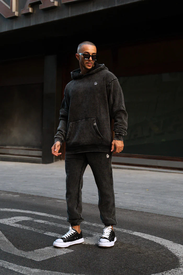 Sinners Attire - Core Luxe Hoodie - Acid Grey