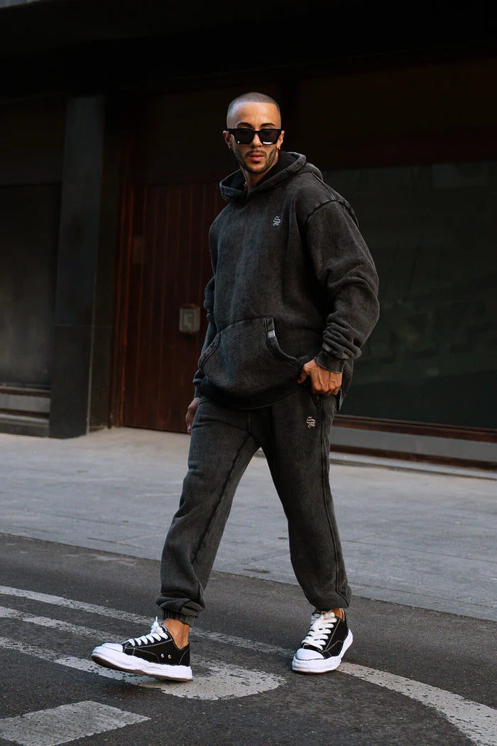 Sinners Attire - Core Luxe Joggers - Acid Grey