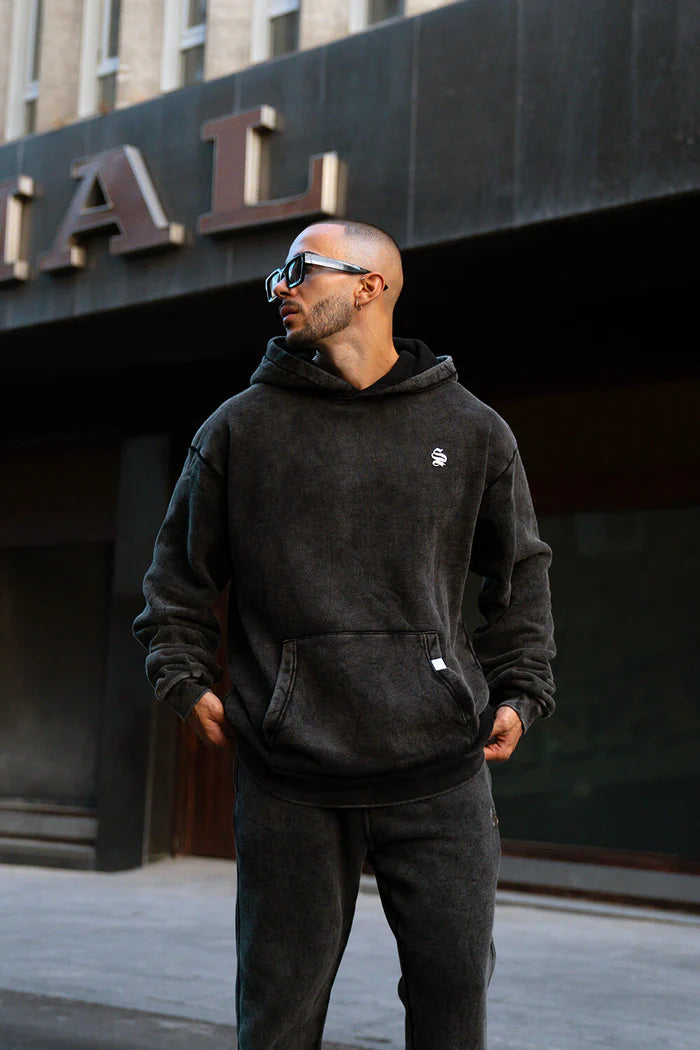 Sinners Attire - Core Luxe Hoodie - Acid Grey