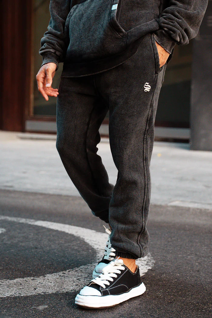 Sinners Attire - Core Luxe Joggers - Acid Grey