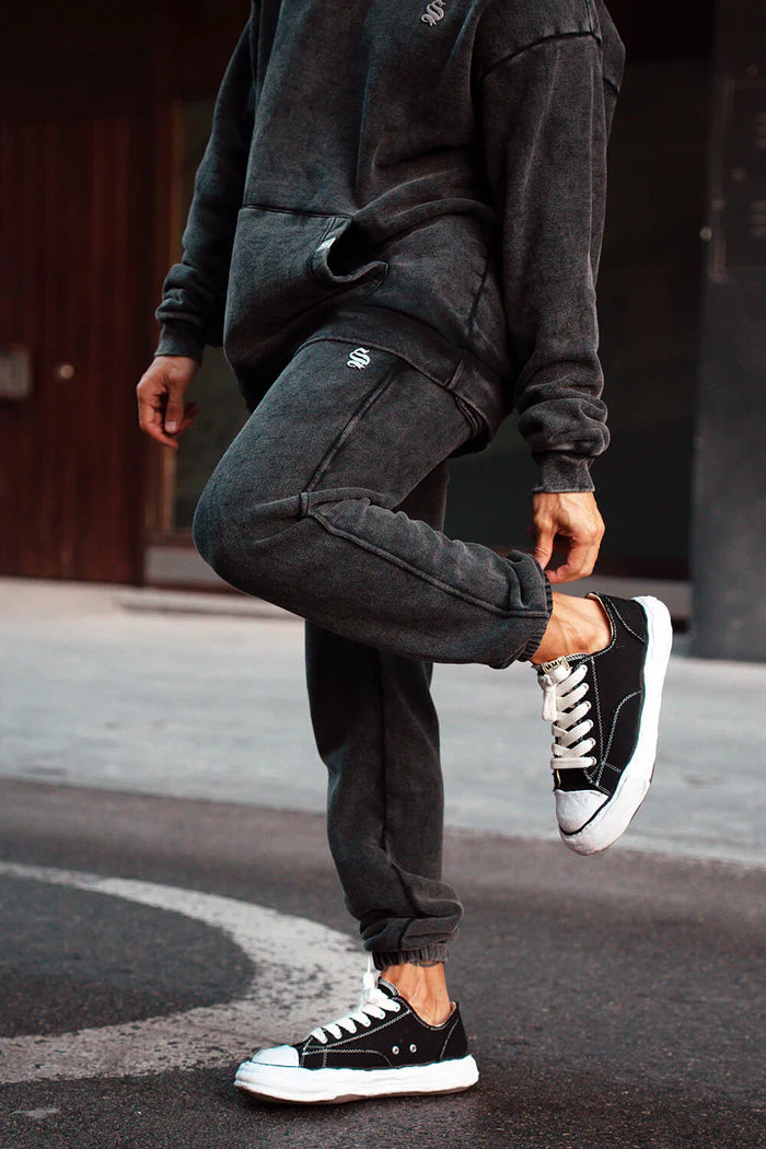 Sinners Attire - Core Luxe Joggers - Acid Grey