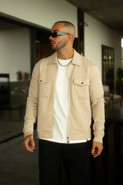 Sinners Attire - Mercer Overshirt - Beige