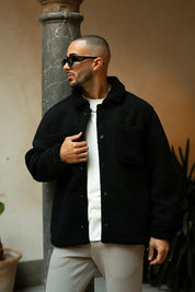 Sinners Attire - Alpina Borg Jacket - Black