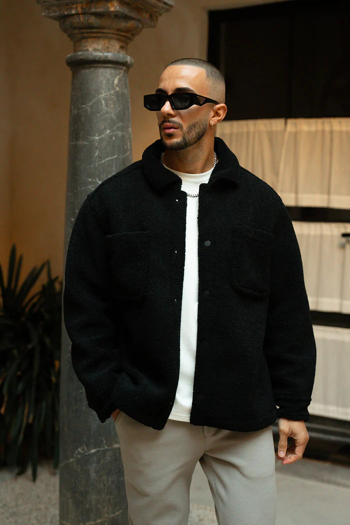 Sinners Attire - Alpina Borg Jacket - Black