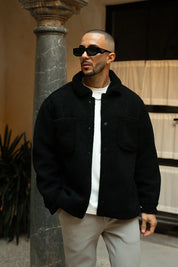 Sinners Attire - Alpina Borg Jacket - Black