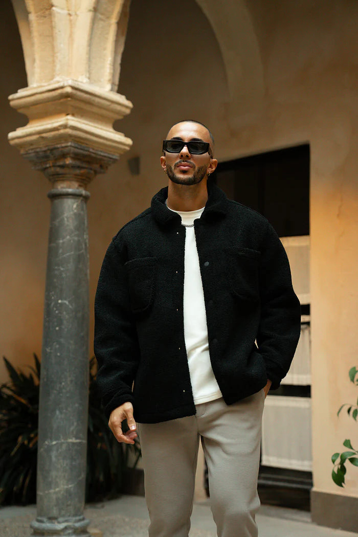 Sinners Attire - Alpina Borg Jacket - Black