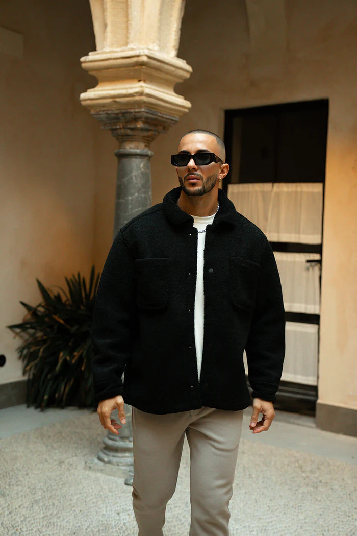 Sinners Attire - Alpina Borg Jacket - Black