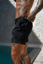 Amalfi Swim Shorts - Black