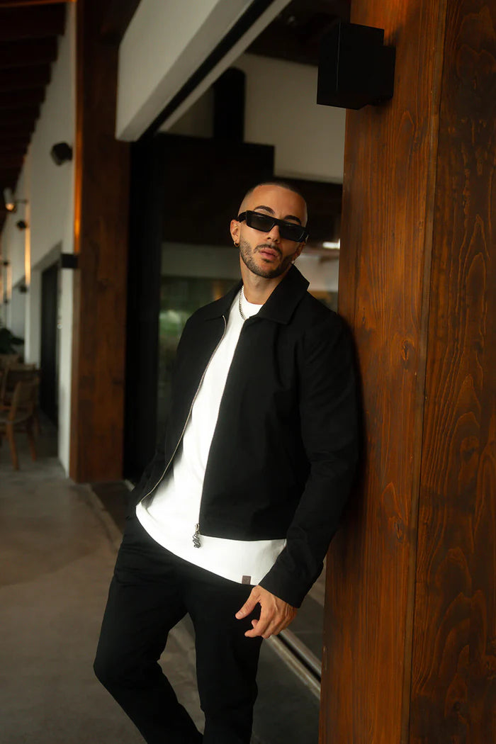 Sinners Attire - Harrington Jacket - Black