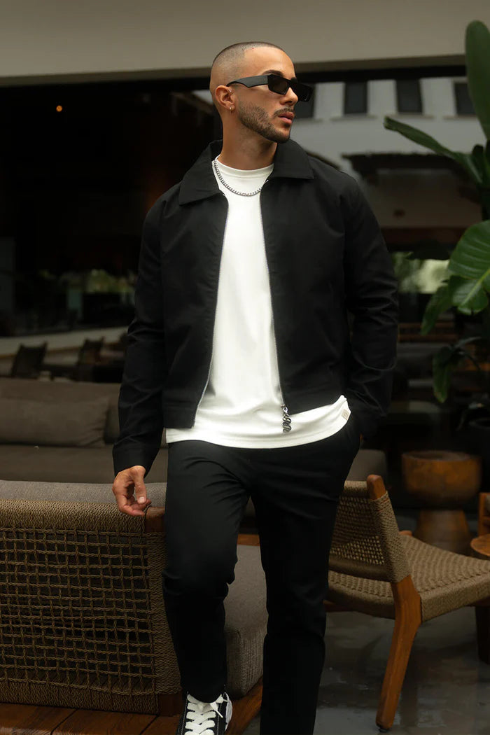 Sinners Attire - Harrington Jacket - Black