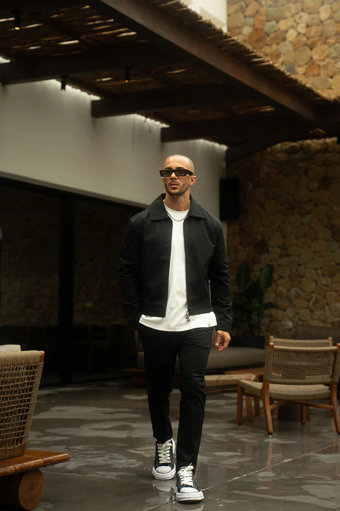 Sinners Attire - Harrington Jacket - Black