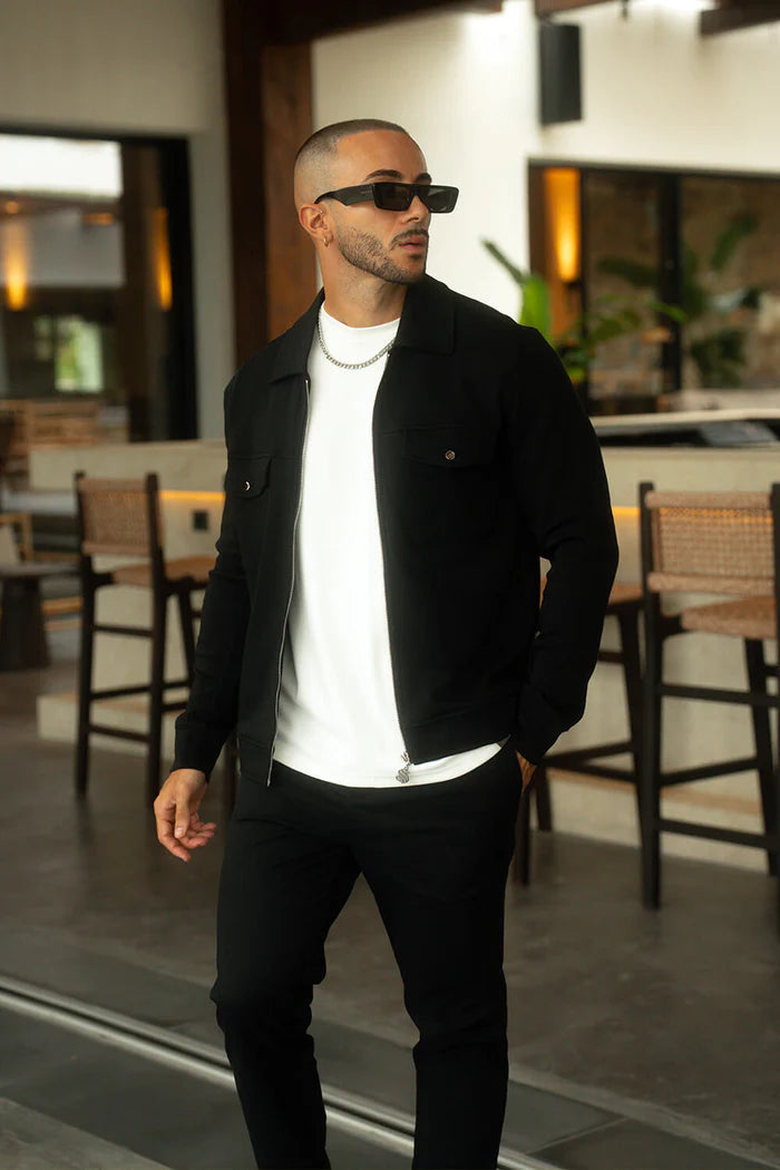 Sinners Attire - Mercer Overshirt - Black