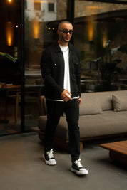 Sinners Attire - Mercer Overshirt - Black