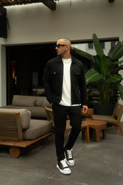 Sinners Attire - Mercer Overshirt - Black