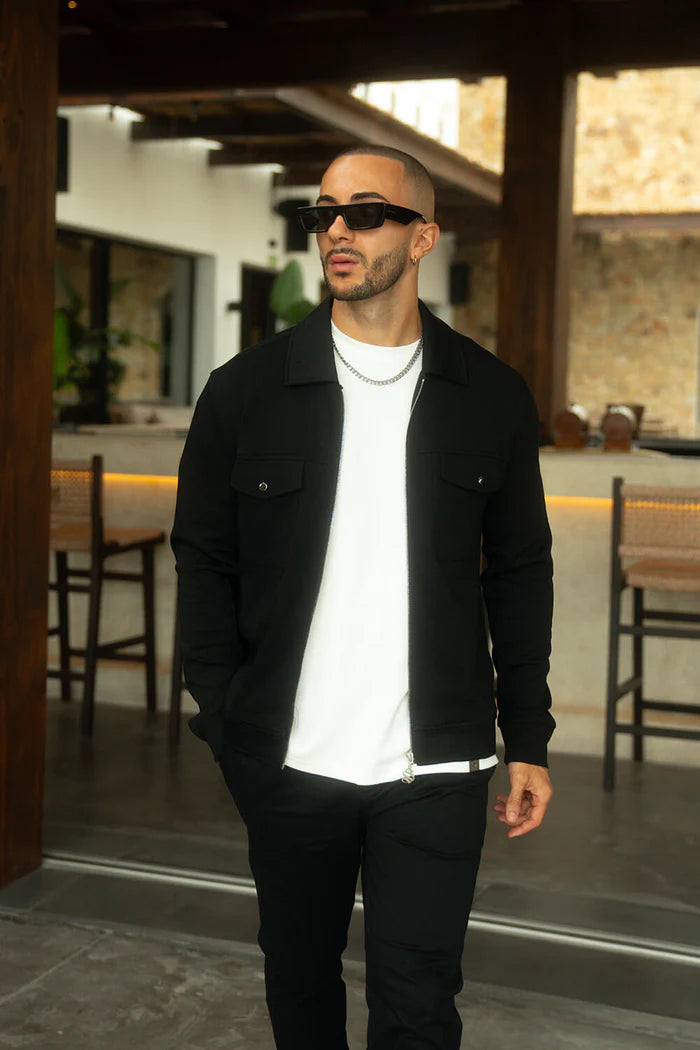 Sinners Attire - Mercer Overshirt - Black