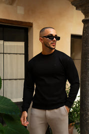 Sinners Attire - Sovrano Luxe Sweater - Black