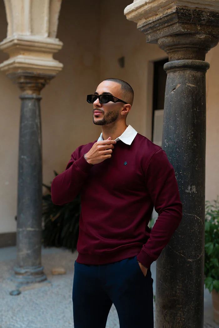 Sinners Attire - Palazzo Polo - Burgundy